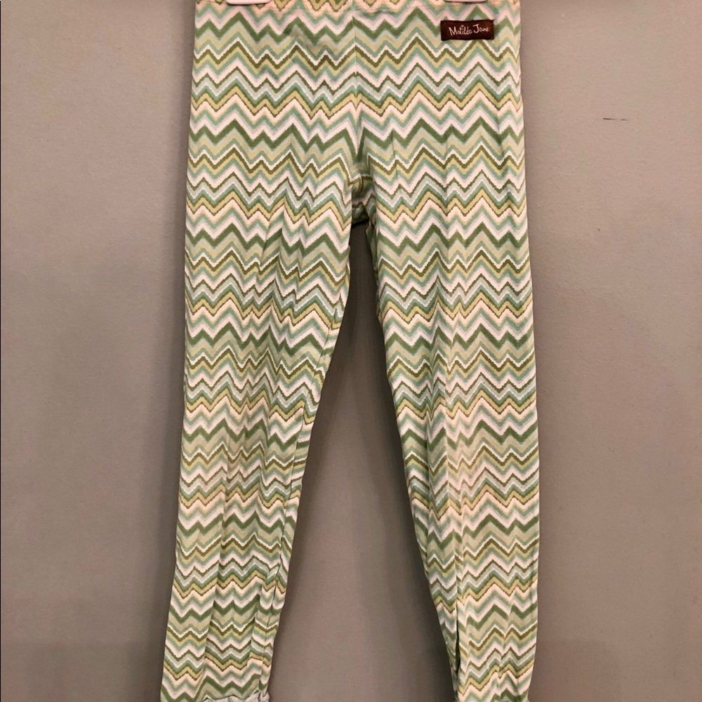 Matilda Jane Size 4 Green Teal White Ruffles